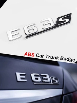 3D буквы для Mercedes E63S AMG W212 W213 наклейка на задний багажник Fender T