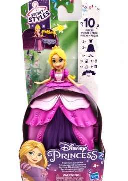 DISNEY PRINCESS ROSZPUNKA SEKRETNY STYL Z DOMKIEM