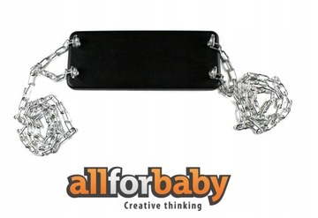 КАЧЕЛИ МЕТАЛЛИЧЕСКИЕ С ЦЕПЯМИ, ЧЕРНЫЕ