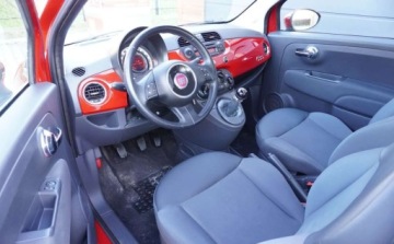 Fiat 500 II Hatchback 3d 1.2 69KM 2010 Fiat 500 Bezwypadkowa Serwisowana 1-Wlasciciel Klimatyzacja Alufelgi Piekna, zdjęcie 6