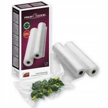 РУКАВ ИЗ ФОЛЬГИ ДЛЯ ВАКУУМНОЙ УПАКОВКИ ЗАПАВНОЙ МАШИНЫ PROFICOOK