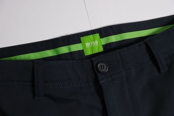 ЗЕЛЕНЫЕ БРЮКИ-ЧИНОСЫ HUGO BOSS УЗКОГО КРОЯ ДЛЯ ГОЛЬФА __50