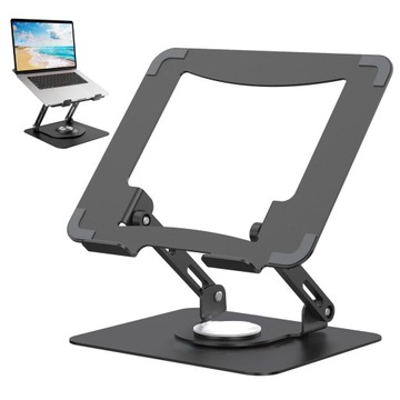 MOCNA PODSTAWKA POD LAPTOPA REGULOWANA 360° POD LAPTOPA ERGONOMICZNY