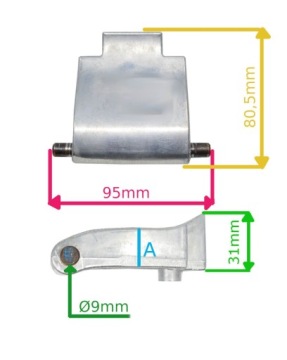 НАЖИМНАЯ ПЛАСТИНА STIGA BIO SILENT 118802189/0