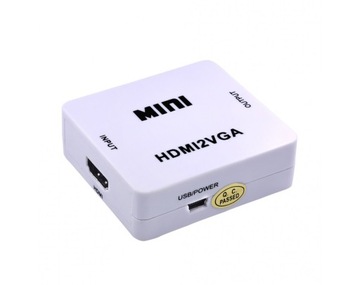 Конвертер аудио/видео HDMI в VGA +