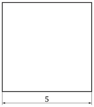 Квадраты Декоративное зеркало 5 см 3D Высокое качество