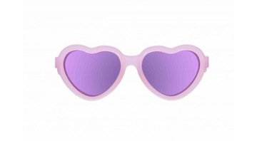 Модные детские солнцезащитные очки Babiators розовые с сердечками 0-2+