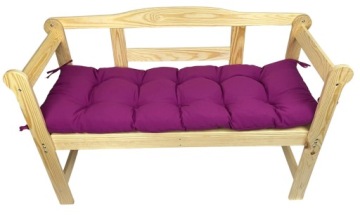 Садовое кресло-скамья с подушкой FUCHSIA