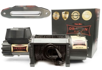 ЛЕБЕДКА DRAGON 10T ЭЛЕКТРИЧЕСКАЯ КАБЕЛЬНАЯ ЛЕБЕДКА 24 В синтетический майоран