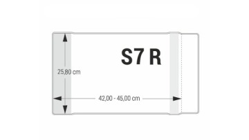 Обкладинка регульована Biurfol S7R 258 мм x 420-450 мм