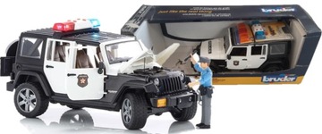 Samochód policyjny Radiowóz Jeep 1:16 ZABAWKA 4+