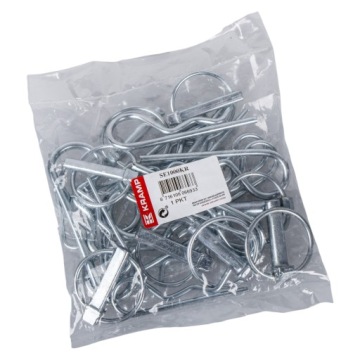 ПРУЖИННЫЕ ПРЯМЫЕ СКЛАДНЫЕ ШТИФТЫ НАБОР ШТИФТОВ ИЗ 26 ОЦИНКОВАННЫХ ШТИФТОВ