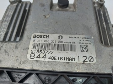 JEDNOTKA FIAT LANCIA 1.6 MJ 0281016235 51853777