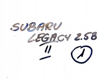 15/18 SUBARU LEGACY II 2.5 PŘÍVOD KLIMATIZACE