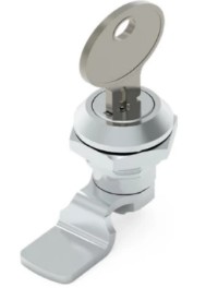 Mały zamek ćwierćobrotowy 13mm na klucz ZnAl chromowany wspólny klucz iMATX