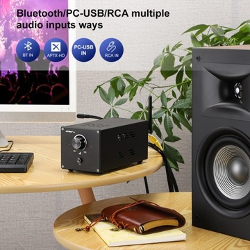 HIFI СТЕРЕО 2-КАНАЛЬНЫЙ УСИЛИТЕЛЬ ЗВУКА AIYIMA A08