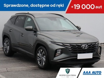 Hyundai Tucson IV SUV 1.6 T-GDI 48V 150KM 2022 Hyundai Tucson 1.6 T-GDI 48V MHEV, Salon Polska