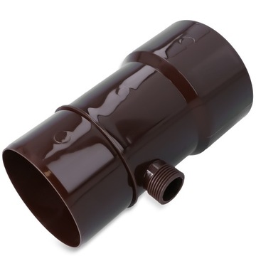 КОЛЛЕКТОР ДЛЯ ВОССТАНОВЛЕНИЯ ДОЖДЕВОЙ ВОДЫ ДОЖДЕВОЙ УЛОВИТЕЛЬ 110x1 G С КОРИЧНЕВЫМИ ЖЕЛОБАМИ