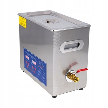 УЛЬТРАЗВУКОВАЯ МОЙКА С НАГРЕВАТЕЛЕМ ДЛЯ СТАЛЬНЫХ АВТОДЕТАЛЕЙ 580ВТ 6Л + КОРЗИНА