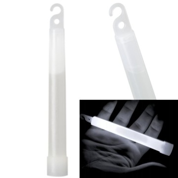ŚWIATŁO OŚWIETLENIE CHEMICZNE LIGHTSTICK ŚWIECĄCY PATYK HELIKON BIAŁE