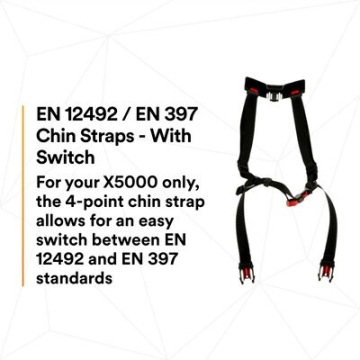 Защитная каска 3M SecureFit X5000, вентилируемая, 1000 В, CE, черная, X5012VE
