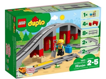 LEGO DUPLO 10872 ЖЕЛЕЗНОДОРОЖНЫЕ ПУТИ И ВИАДУКТ