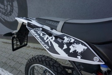 КОМПЛЕКТ наклеек Yamaha WR 125 R ЧЕРНЫЙ ШПОН ЭНДУРО.