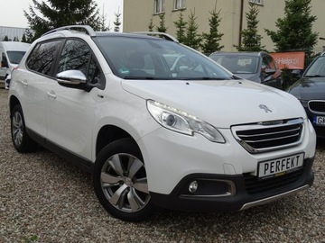 Peugeot 2008 I SUV Facelifting 1.2 PureTech 82KM 2016 Peugeot 2008 bezwypadkowy, 2016r, 1.2 benzyna