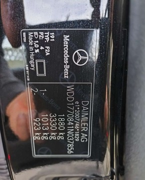 Mercedes Klasa A W177/V177 2019 Mercedes-Benz Klasa A Mercedes-Benz Klasa A 180 7G-DCT 1.3 Benzyna 136KM, zdjęcie 20