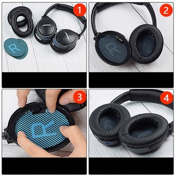 1 пары прокладки для босиком QC35 QC25 QC15 2 AE2