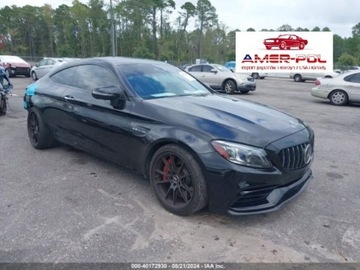 Mercedes Klasa C W205 2020 Mercedes-Benz Klasa C amg 63 s, 2020r., 4.0L 4.0 Benzyna 503KM