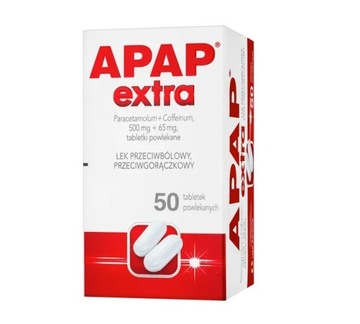 Apap Extra 50 tabl przeciwbólowy przeciwgorączkowy