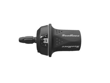 manetka 5 biegowa SUNRACE obrotowa + linka