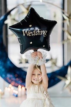 Наклейки Буквы Знаки Золотой Металлик Алфавит Надписи для воздушного шара 171 шт.