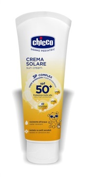 Крем солнцезащитный Chicco 50 SPF 75 мл 101 г