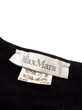 MAXMARA LUKSUSOWY WEŁNIANY SWETER, ROZM. S