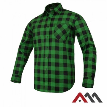 Koszula flanelowa w kratę Strong zielona '42