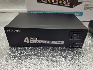 PRZEŁĄCZNIK KVM HDMI MT-VIKI 4 PORTY