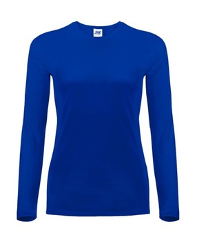 T-SHIRT DAMSKA koszulka z długim rękawem JHK TSRL CMF LS niebieska RB r. L