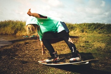 Бамбуковое пончо Wave Hawaii - Dos - M