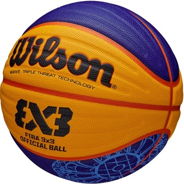 ИГРА WILSON 3x3 FIBA ​​БАСКЕТБОЛ КОЖАНАЯ IO PARIS 2024