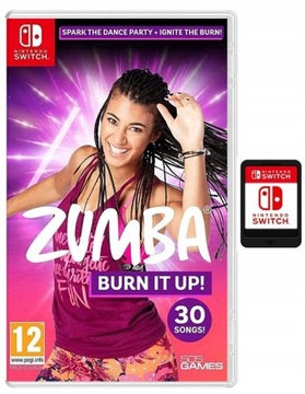 ZUMBA BURN IT UP NINTENDO SWITCH NOWA TANECZNA