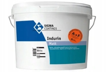 Silikonowa farba elewacyjna Sigma Indurin 1L LN