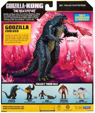 MonsterVerse Godzilla x Kong Posable Фигурка 15 см Godzilla Evolved