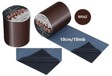butape Taśma dekarska butylowa 100 brązowa 10/10 brąz brązowy