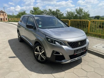 Peugeot 5008 II Crossover 1.5 BlueHDI 130KM 2019 Peugeot 5008 1.5HDI GT line Masaże 7osobowy Navi