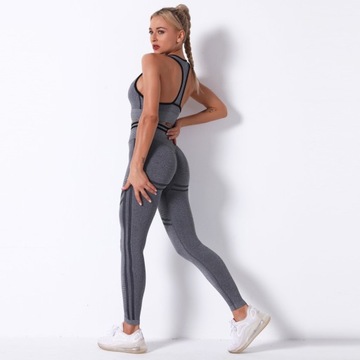 SPORT SET топ бесшовные леггинсы для фитнеса S