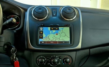 Dacia Sandero II Hatchback 5d TCe  90KM 2015 Dacia Sandero Stepway JAK NOWA Nawigacja Czujniki Parkowania Tempomat Komp, zdjęcie 10
