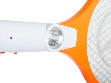 Защитник от насекомых, мух, комаров, электрическая светодиодная мухобойка