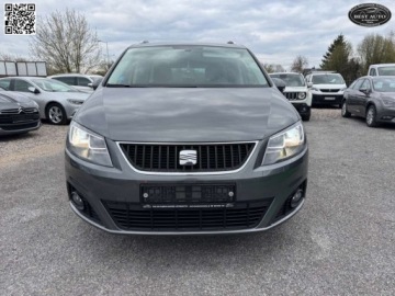 Seat Alhambra II (7N) Van 2.0 TDI 140KM 2014 Seat Alhambra 2.0 tdi - 4x4 - 7 os - Szwajcaria- Panorama - Hak - Elektryc, zdjęcie 8